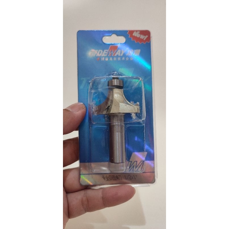 1 Buah Mata Router Manik Manik Mata Ukir Kayu 1/2" X 1"
