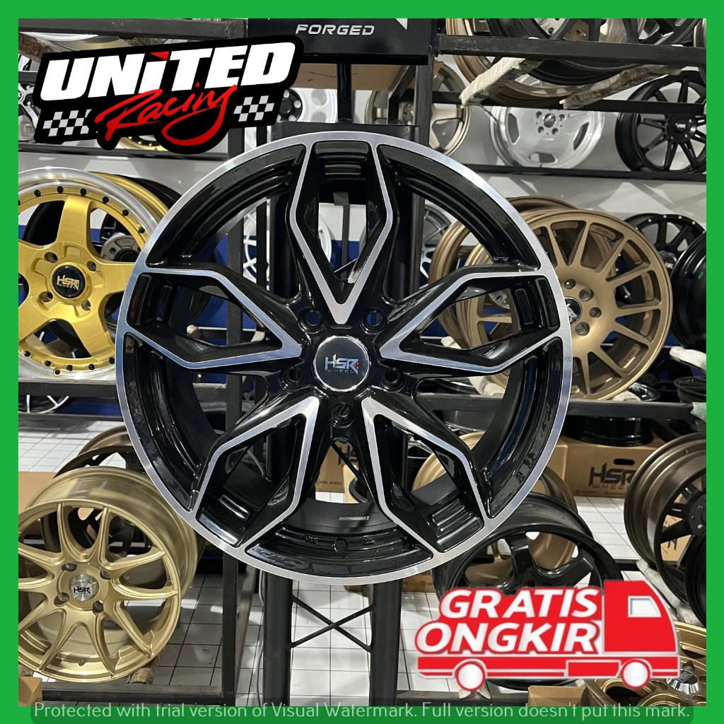 VELG MOBIL BRV HRV JUKE LIVINA BIANTE SX4 RING 17 HSR SLOUX R17 LUBANG 5 ET40