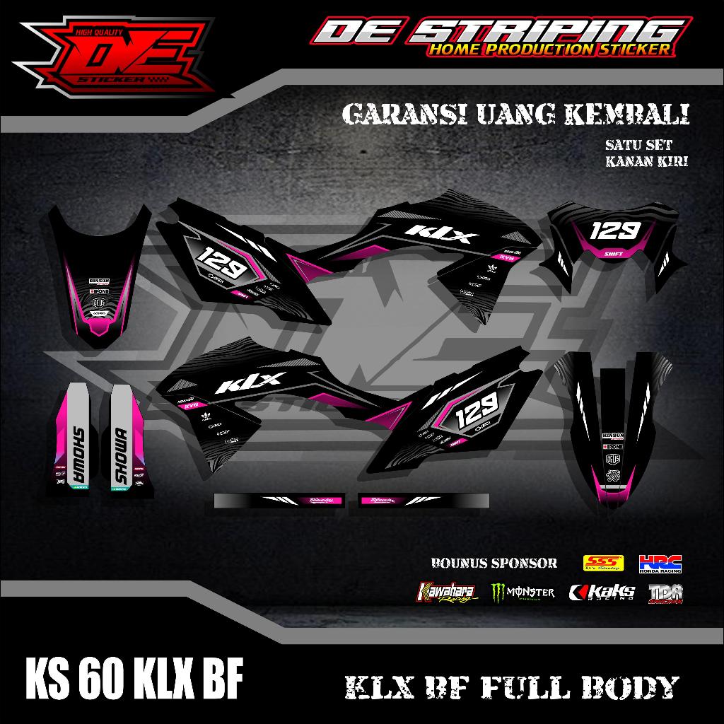 Striping Motor KLX BF Fullbody KLX BF se extreme KS60