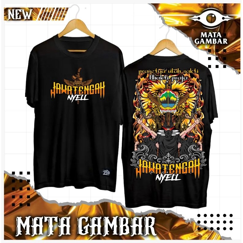 T-SHIRT JAWA TENGAH NYELL || KAOS JAWA TENGAH || COD