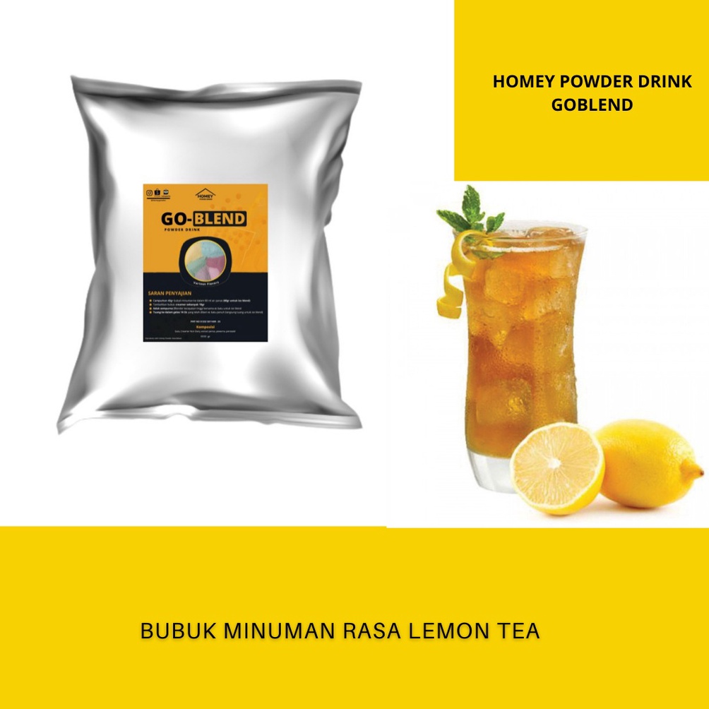 

Serb@ Murah Bubuk Minuman LEMON TEA 1Kg / Bubuk minuman LEMON TEA 1Kg / Serbuk LEMON TEA / Bubuk Minuman Teh LEMON / LEMON TEA POWDER [66]