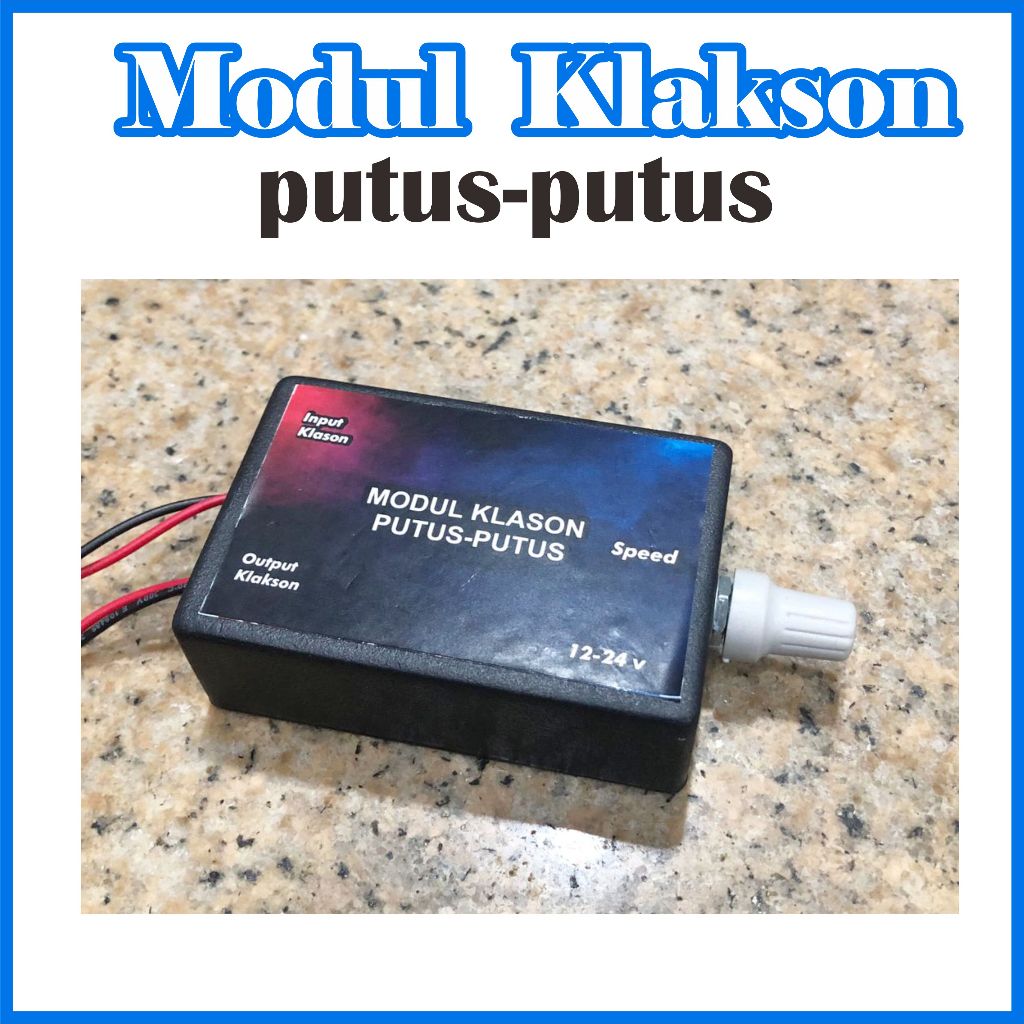 Klakson Putus-putus, Modul Relay klakson 12v/24v