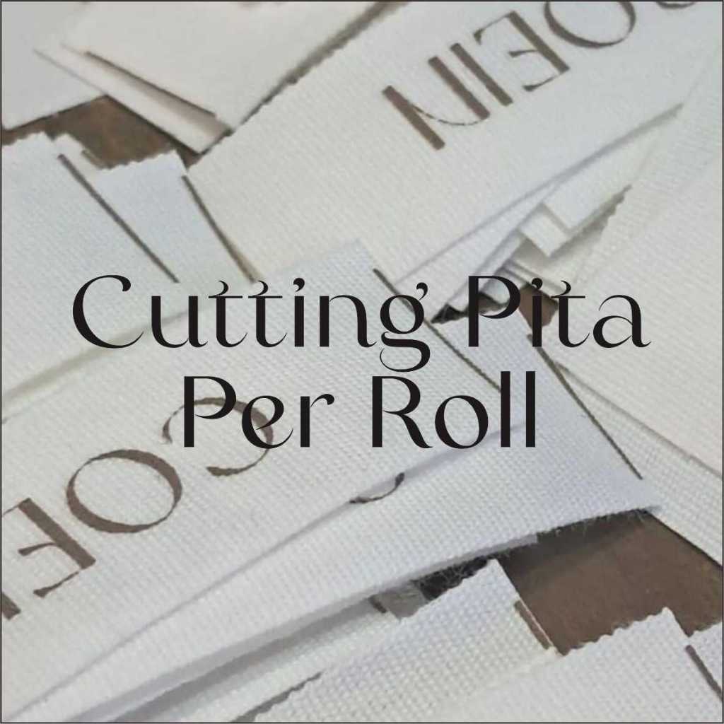 

Cutting Pita Label Bahan Katun, Satin, dan Grossgrain