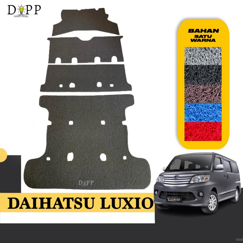 Karpet Mobil Luxio / Karpet Mobil Mie Bihun Daihatsu Luxio