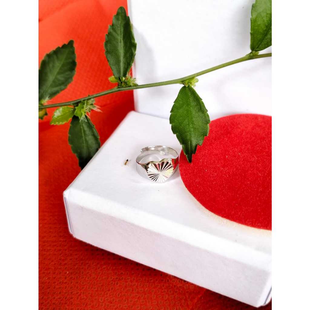 Cincin Bayi Emas Putih Asli Cincin Anak Bisa Dibesar Kecilkan Cincin Fashion Anak Terbaru Emas Putih