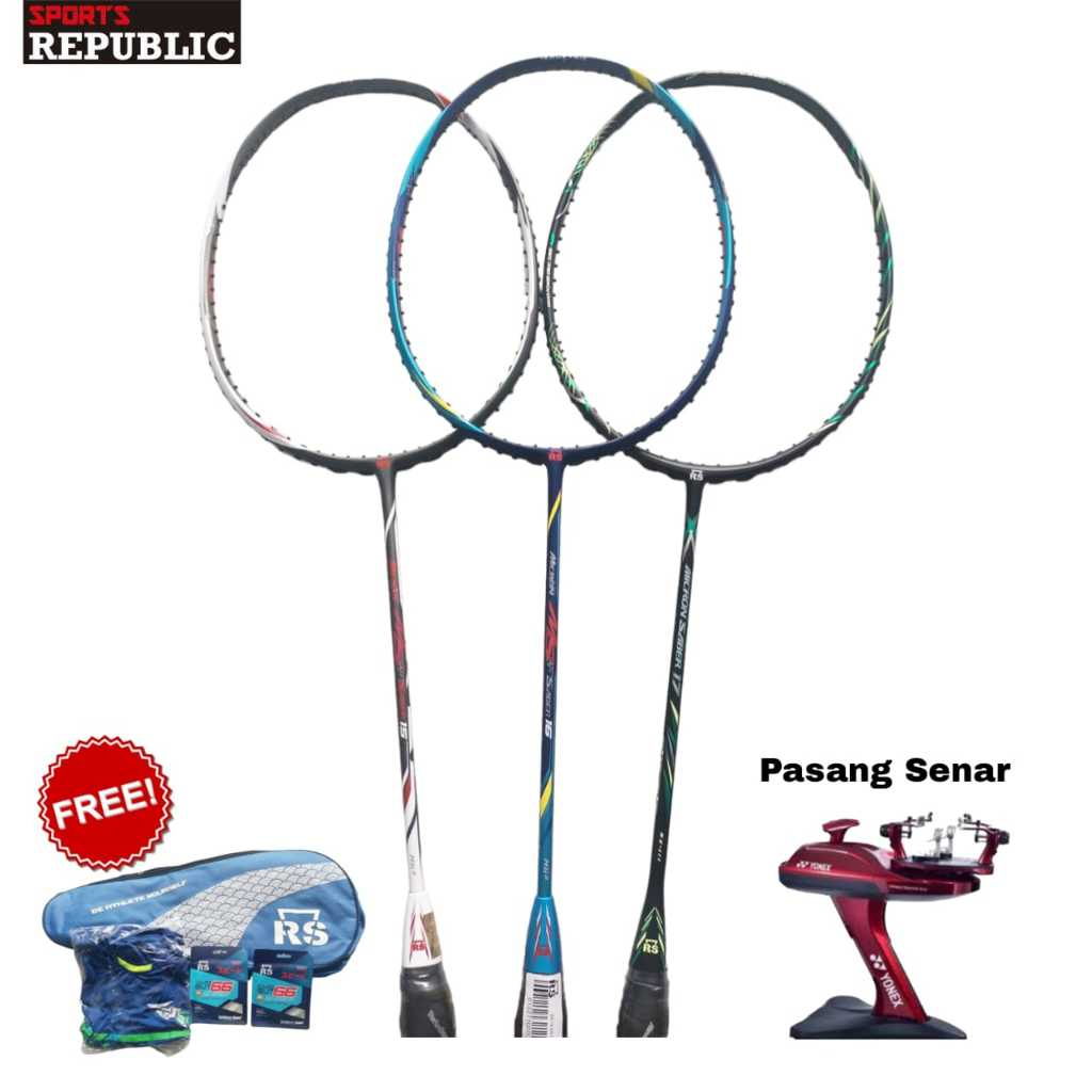 Raket Badminton RS MICRON SABER 15,16,17 NG II , NG III Original