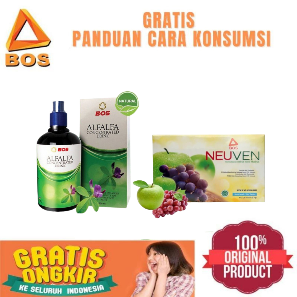 Neuven dan Alfalfa Paket Promil Penambah Kesuburan 100% Original Aman BPOM