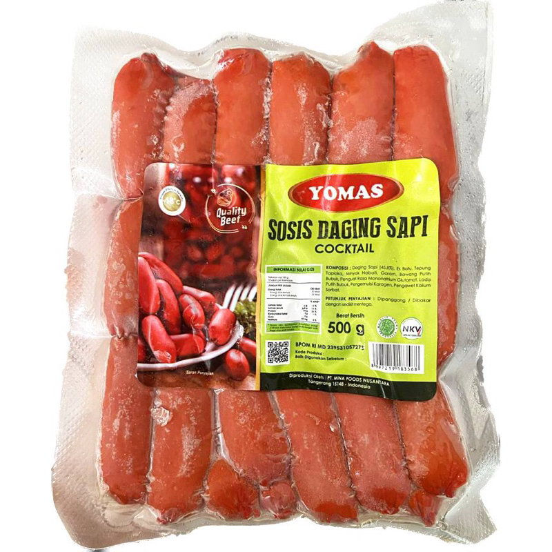 

sosis yomas cocktail 500g