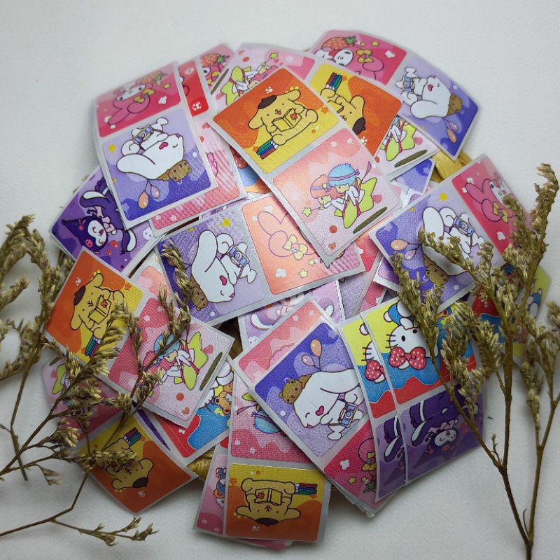 

10pcs Stiker Kartun / Stiker Lucu / Stiker Aesthetic