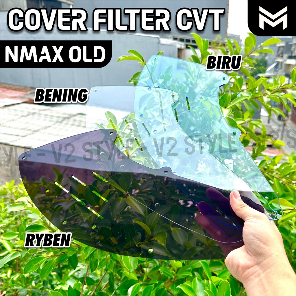 COVER FILTER UDARA CVT NMAX OLD TAHUN 2015 - 2019 TUTUP FILTER CVT NMAX LAMA NMAX 155 CONNECTED CONE
