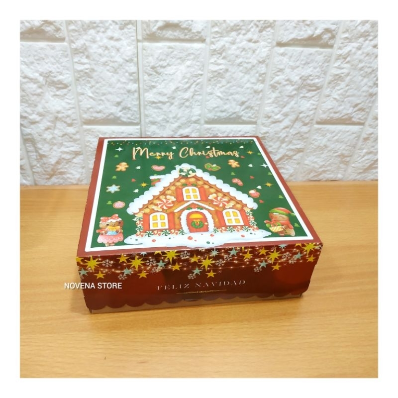 

BOX KOTAK DUS KUE KERING BOLU NATAL MERRY CHRISTMAS