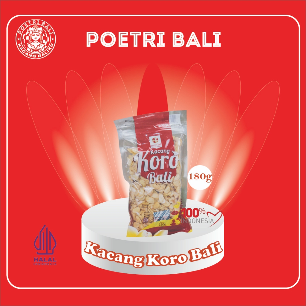 

Poetri Bali Kacang Koro Bali 180 gram