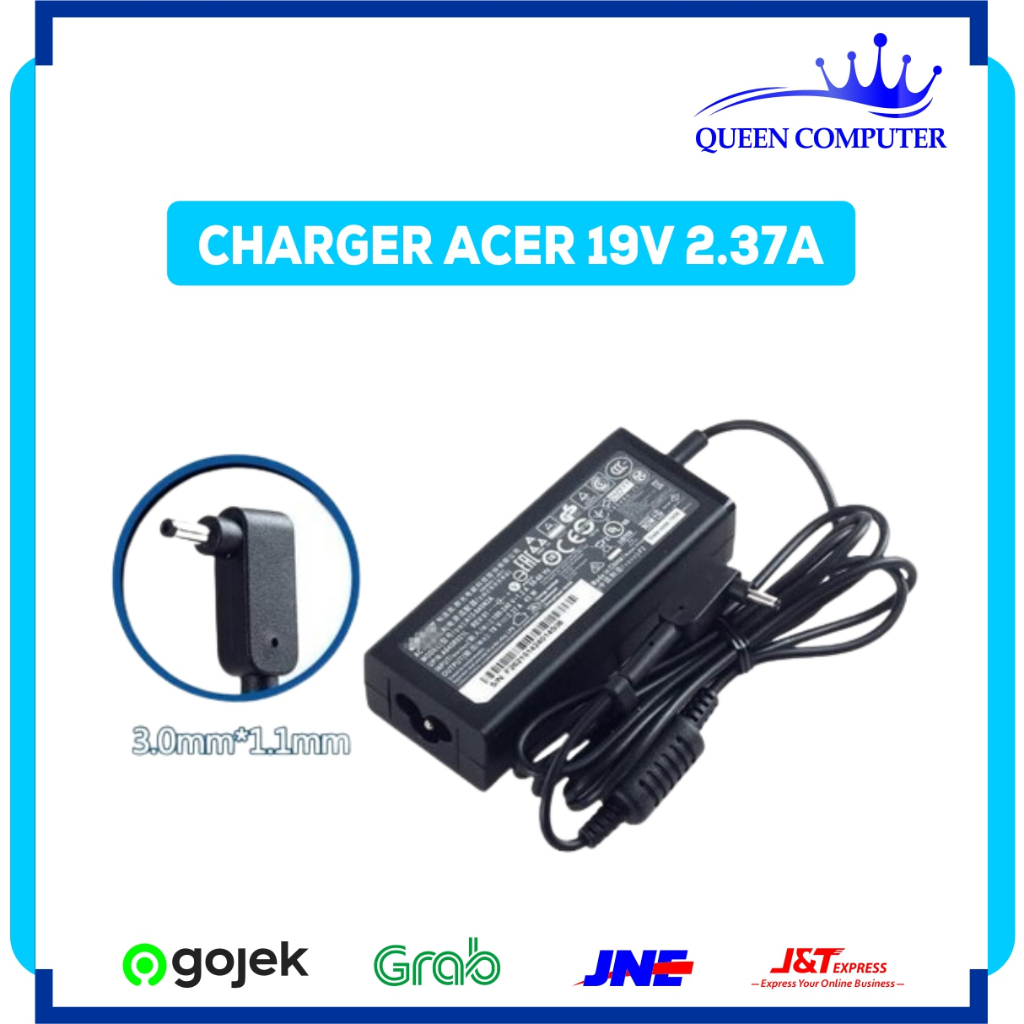 Adaptor Charger Acer Spin 1 19V 2.37A Original