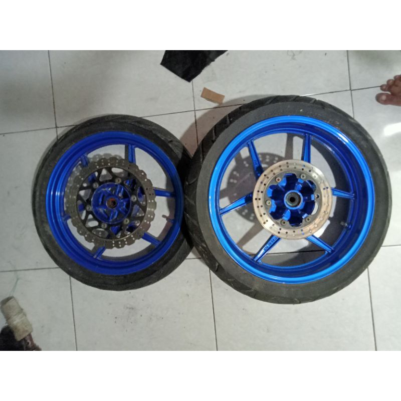 Velg Pelek Axio Ninja rr Pnp Honda Cbr 150 Original Copotan
