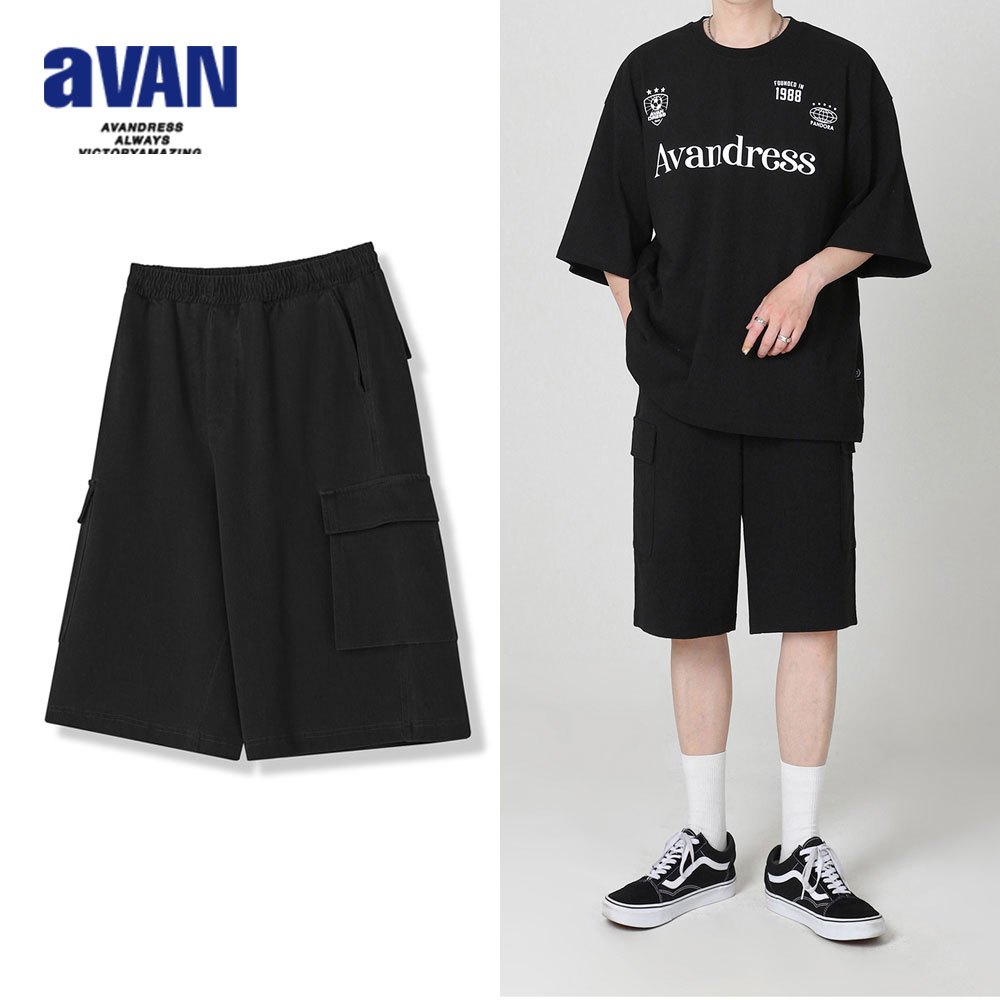 Celana capri lebar [AVANDRESS]