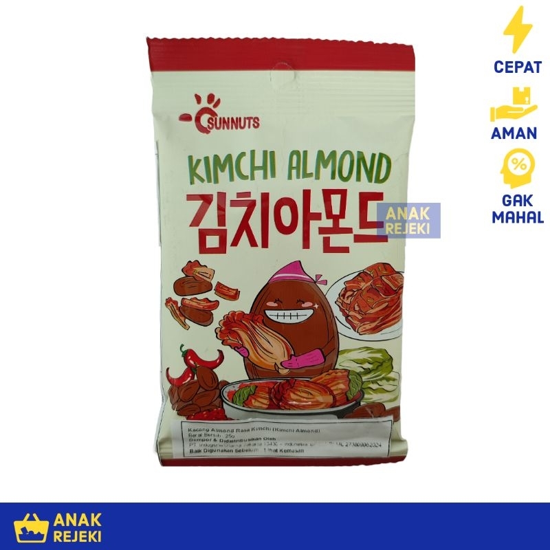 

NutsHolic Kimchi Almond 25 gr - Nuts holic Kacang rasa Kimchi Korea