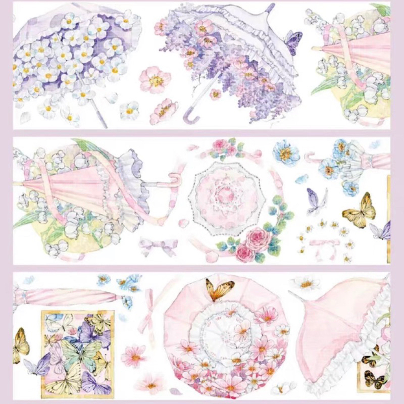 

washi tape selotip transparan motif timbul