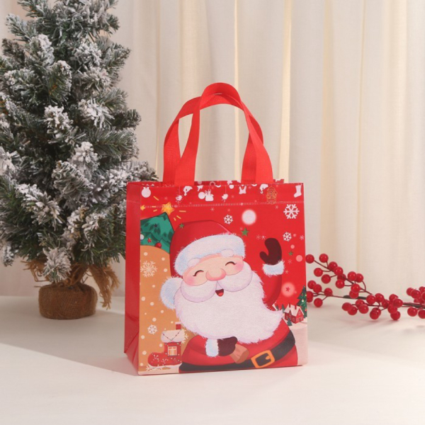 

Promo Tas spundbond natal goodie bag natal goodiebag hampers natal tas NEW - MOTIF A 22x11x23cm Limited