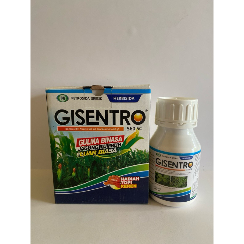 HERBISIDA SELEKTIF JAGUNG GISENTRO PETROSIDA 560 SC | 250 ML