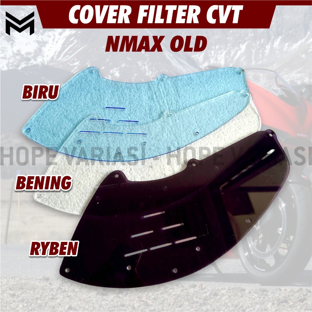 TUTUP FILTER UDARA CVT  NMAX OLD TAHUN 2015 - 2019 TUTUP COVER UDARA CVT YAMAHA NMAX LAMA TAHUN 2015