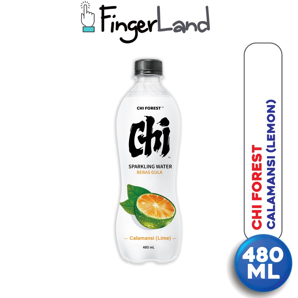 

St0k B4nyak CHI FOREST Sparkling Water Calamansi (Lime) 480 Ml Air Soda Jeruk Kualitas Oke