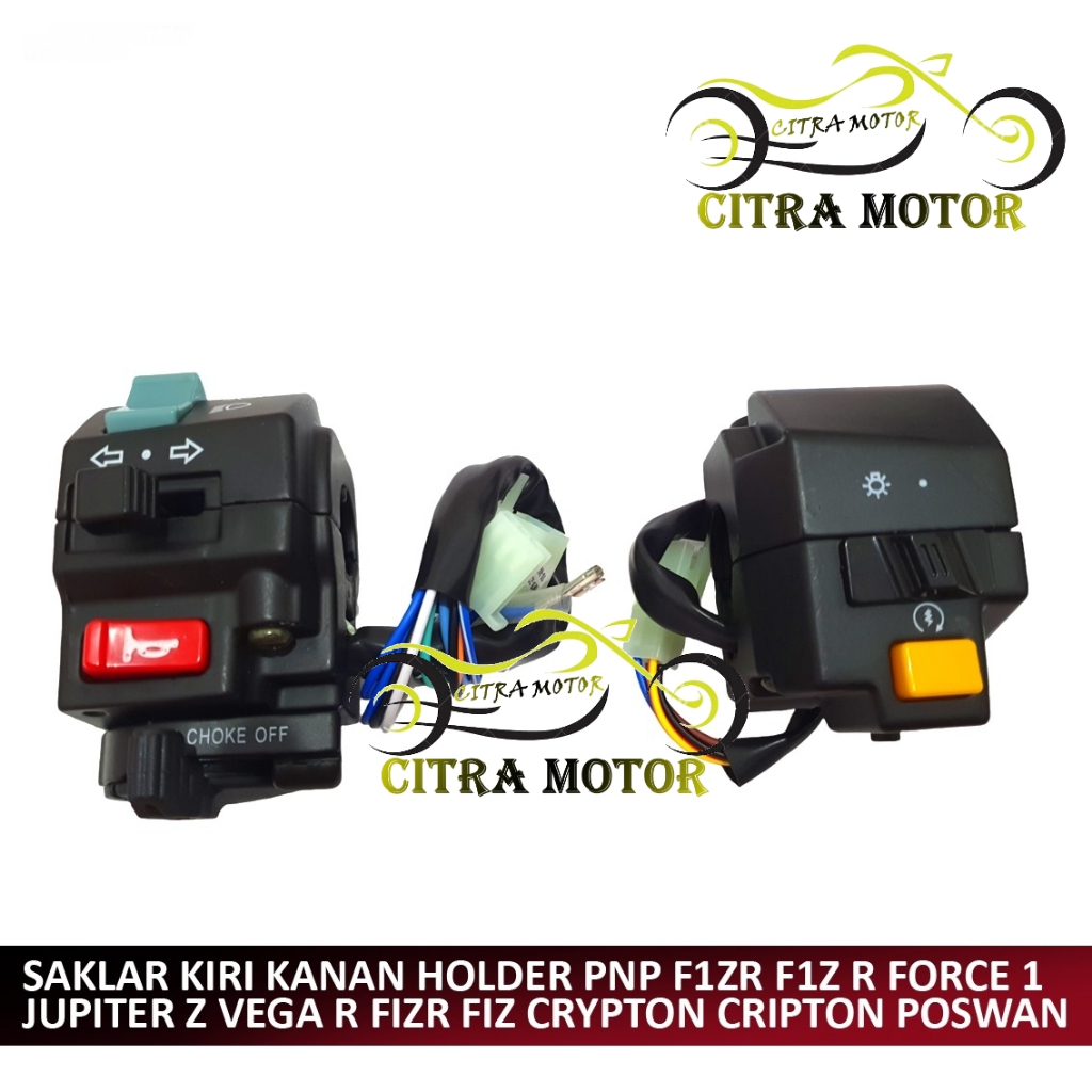 ( BISA COD ) SAKLAR KIRI KANAN HOLDER F1ZR F1Z R FORCE 1 JUPITER Z VEGA R FIZR FIZ CRYPTON CRIPTON P