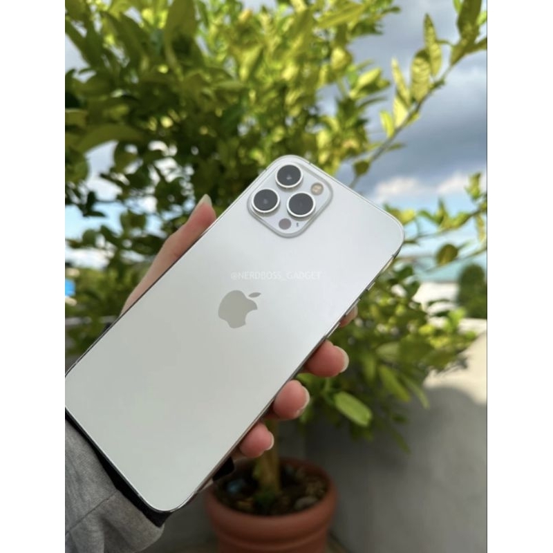 APPLE IPHONE 12 PRO MAX SILVER 128GB MULUS - SILVER 128GB 30HARI