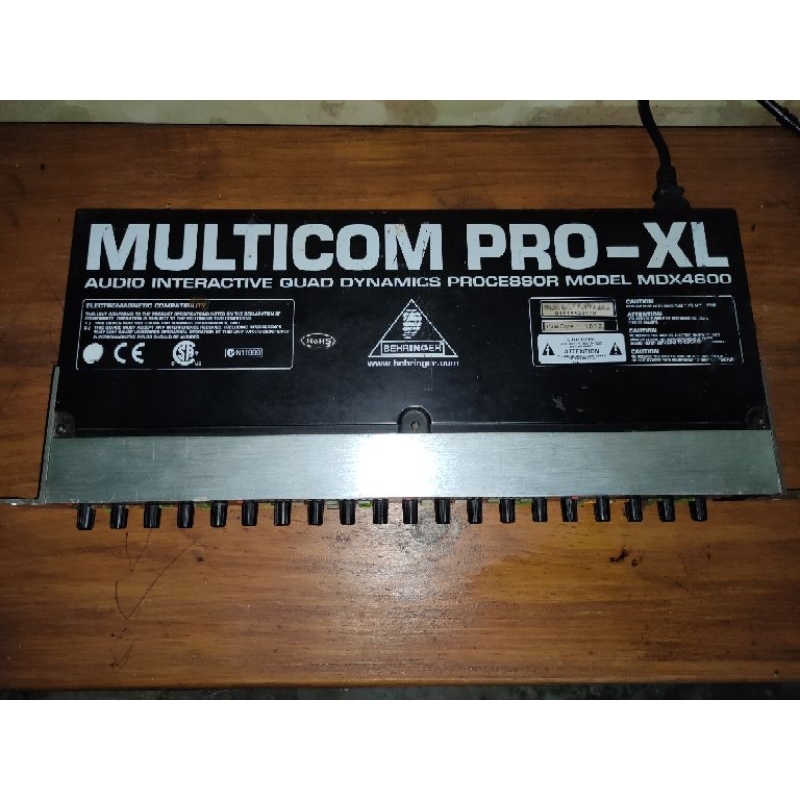 multicom behringer mdx4600 bekas second