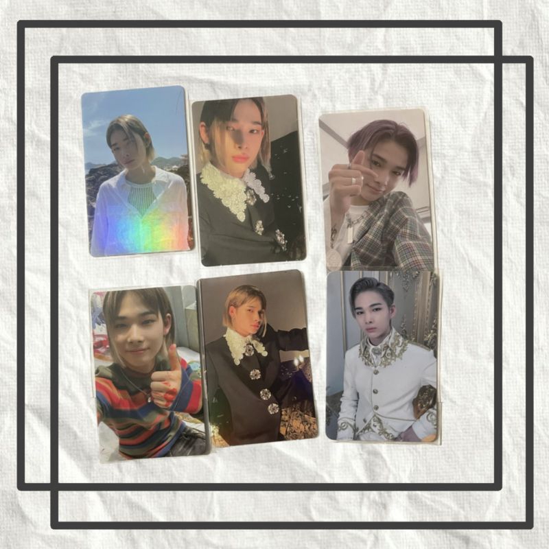 TAKE ALL ENHYPEN NI-KI PHOTOCARD