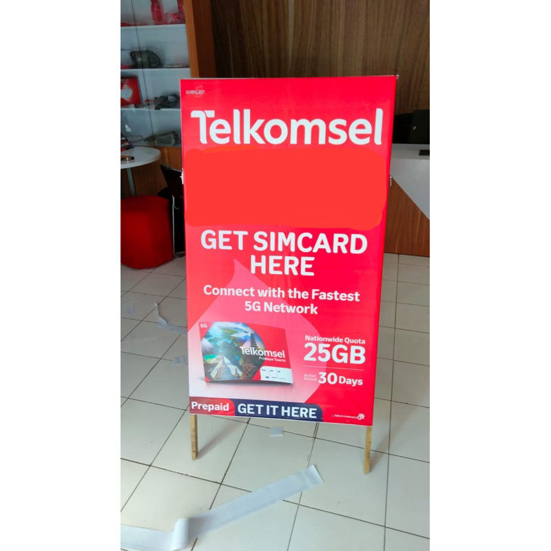 SIMCARD TELKOMSEL FOR TOURIST 24GB 40GB 60GB 25GB