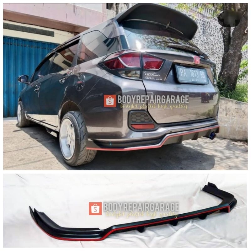 bodykit belakang diffuser mobilio e s