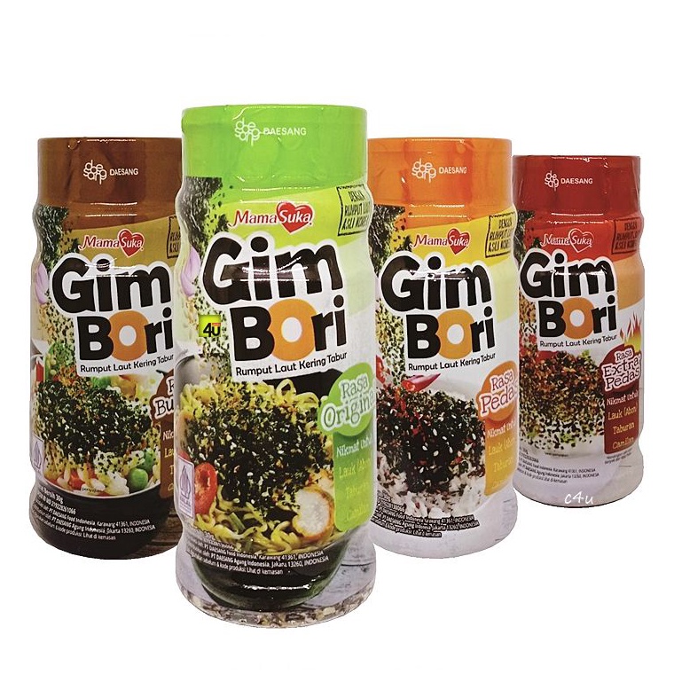 

[✩X74➤] GimBori mamasuka 30 gr original & pedas, ebi/ Gim Bori Harga Baru