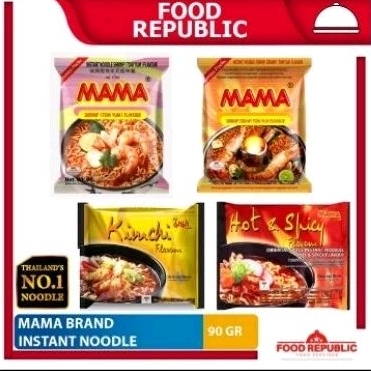 

MAMA mie Instant noodle shrimp creamy Tom Yum - HALAL