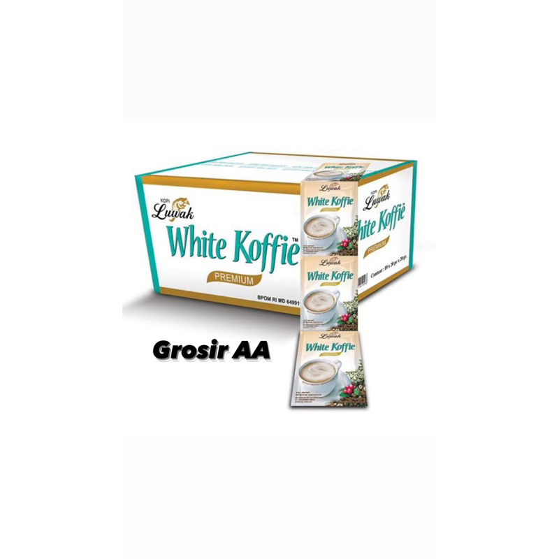 

LUWAK WHITE COFE 20 RENCENG(200 BKS), INSTANT