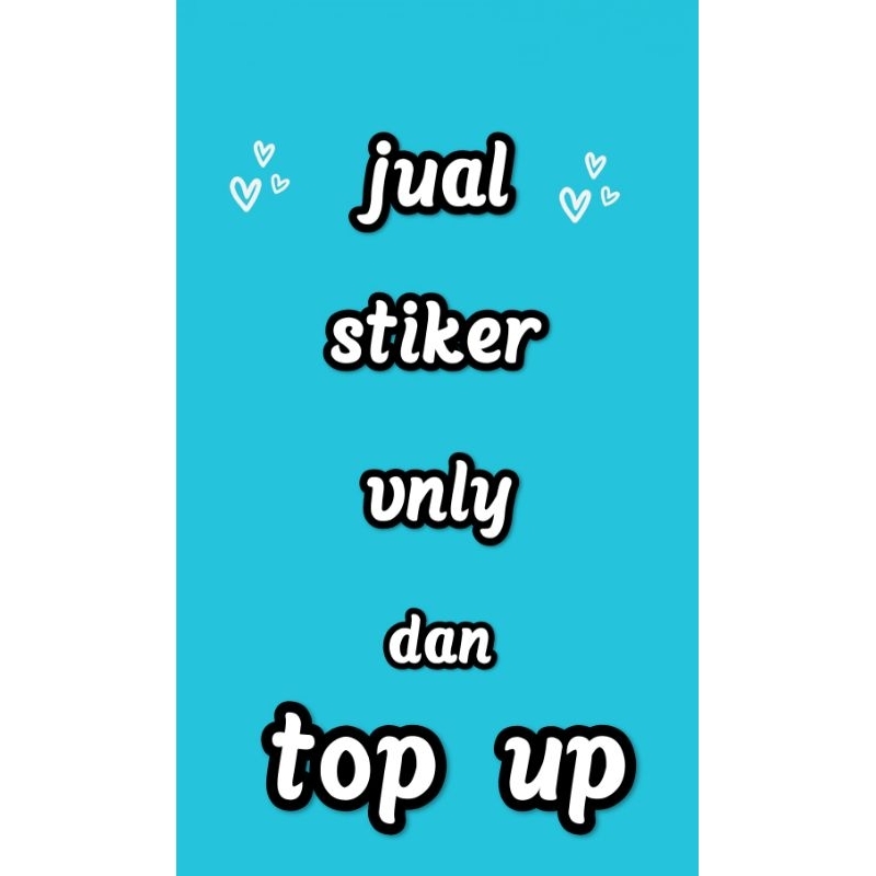 

jual stiker vnly