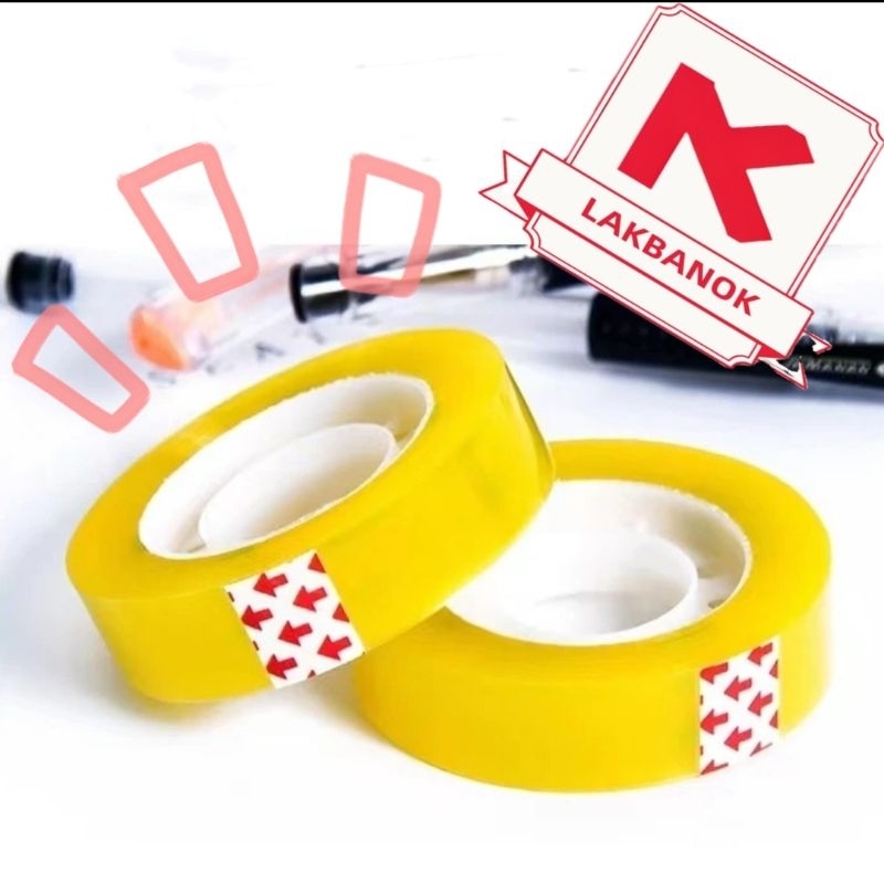 

Isolasi ATK Stationery Hoki 12mmx 2 meter - 20meter Harga PERSLOP (isi 12 pcs)