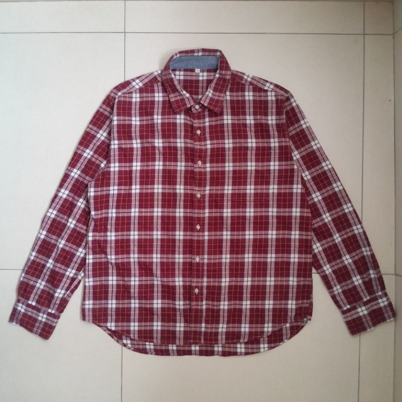 KEMEJA PRIA NOT UNIQLO NOT ZARA NOT HNM NO BRAND - L