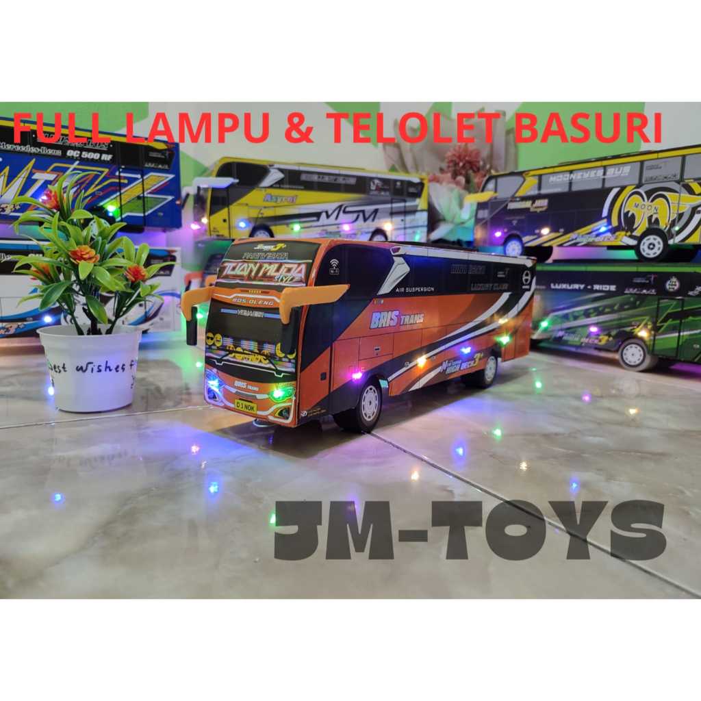 MAINAN BUS TELOLET BASURI TUAN MUDA BRIS TRANS