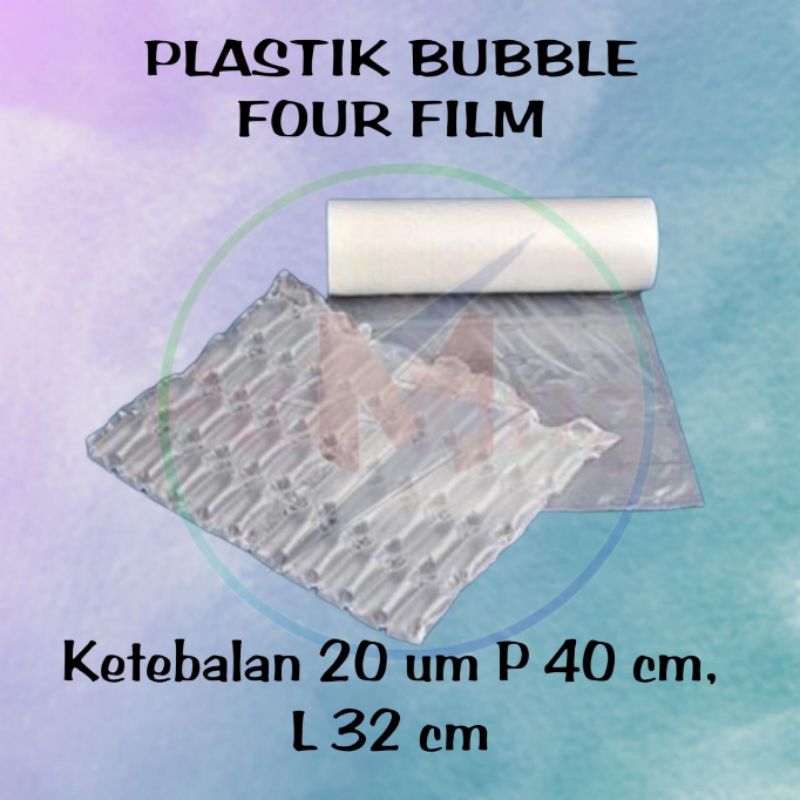 

Plastik Bubble Wrap Four Film 1 Roll (300 Meter)