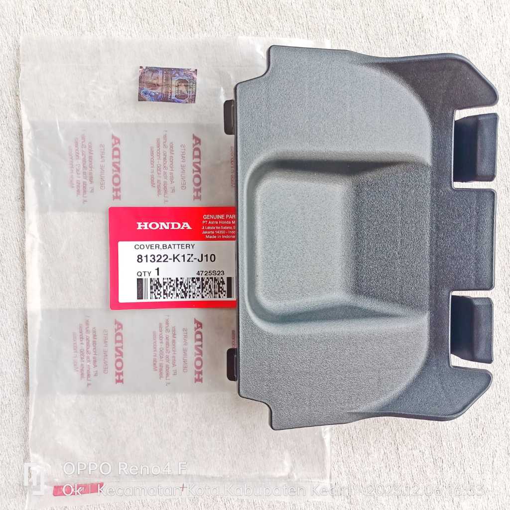 Lid Maintenance - Case-Cover-Tutup Battery-Accu-Aki Honda PCX-160 ADV-160 Ori AHM 81322-K1Z-J10