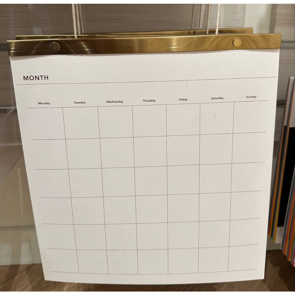 

JASTIP - FLYING TIGER BLANC CALENDAR WITH STRING | CHRISTMAS GIFT / HADIAH NATAL