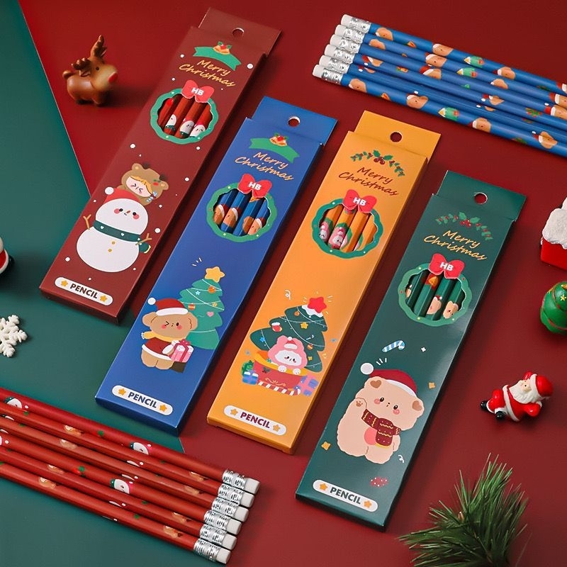 

PENSIL NATAL ISI 6 PCS CHRISTMAS PENCIL