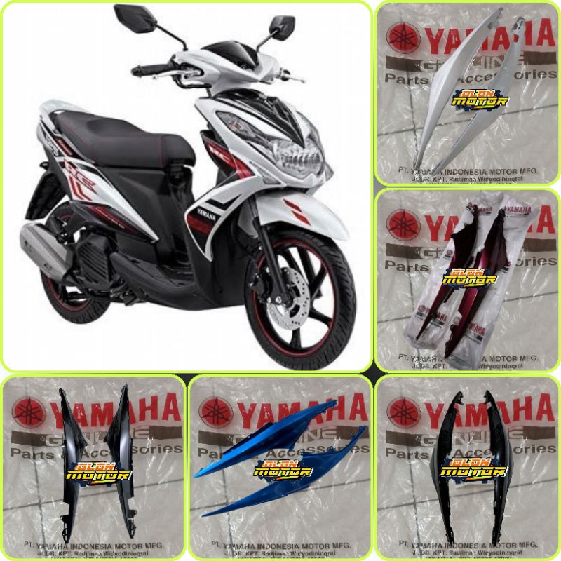 COVER BODY BELAKANG XEON RC, XEON GT 125,XEON KARBU ORIGINAL YAMAHA