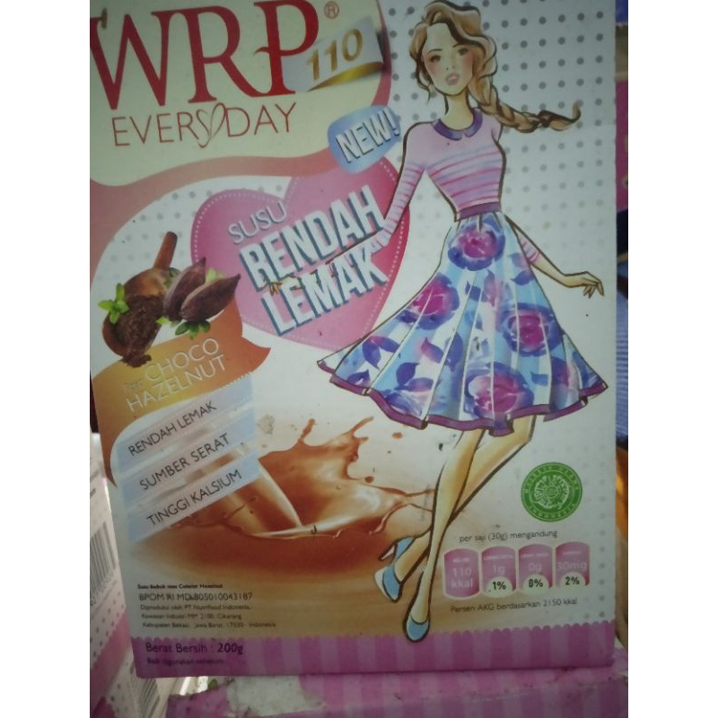 

WRP 110 EVERDAY SUSU RENDAH LEMAK 200G