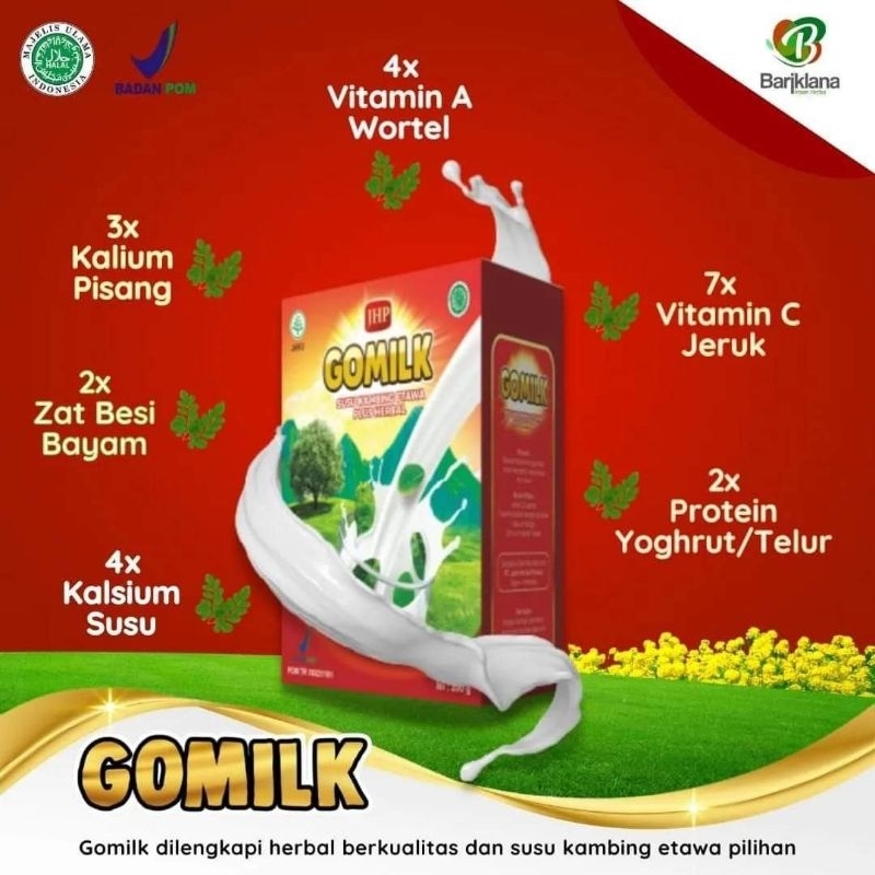 

NAINA | Susu Etawa GOMILK Plus Herbal