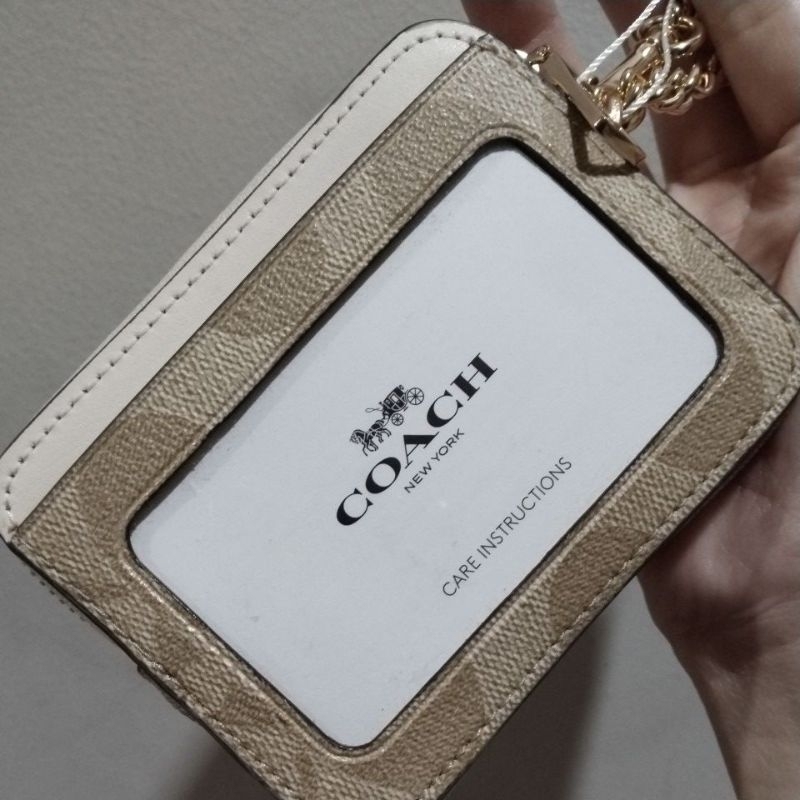 coach card wallet