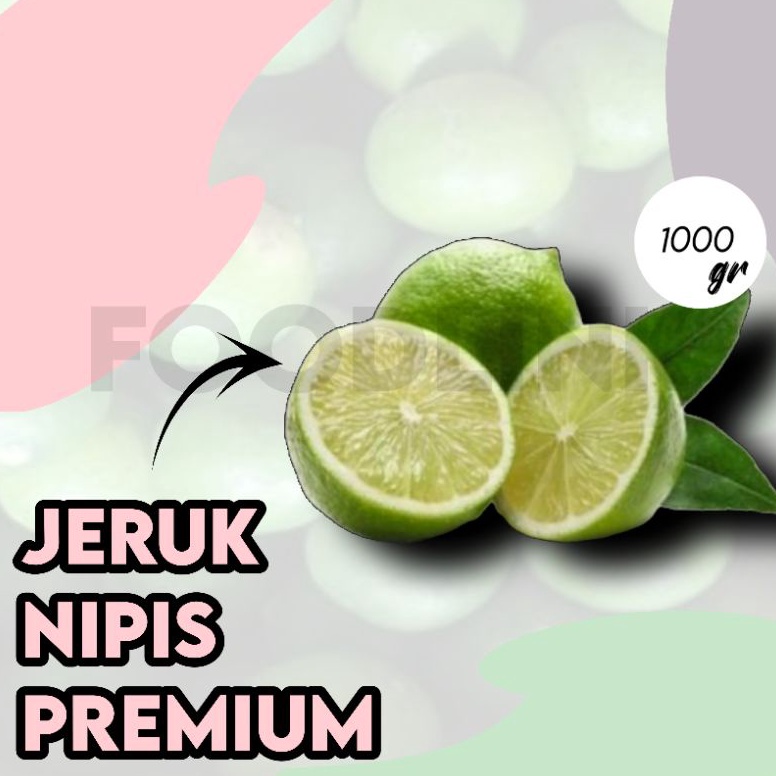 

[COD UB37] jeruk nipis 1kg (premium) 8tpvy