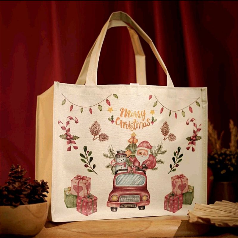 

tas natal polyester premium (satuan)