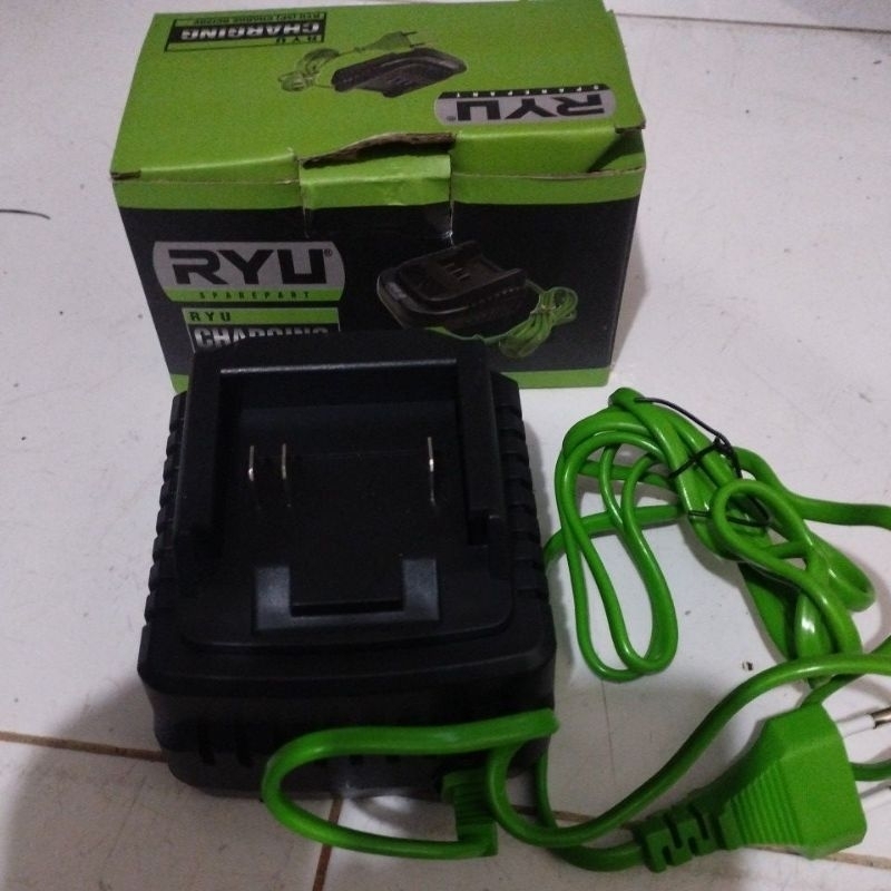 charger bor cordless RYU RCI 20v/kabel cas bor baterai RYU RCI 20v