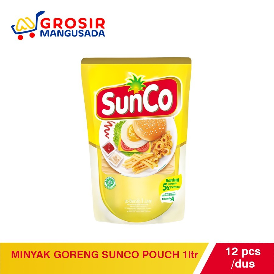 

Minyak Goreng Sunco Pouch 1 liter Refill